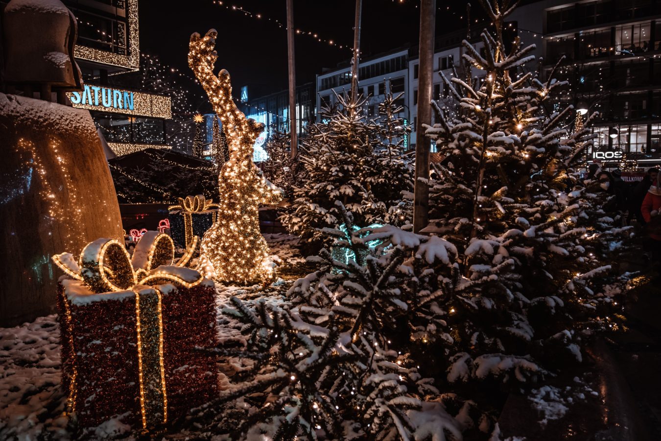 Christmas market at the Memorial Church